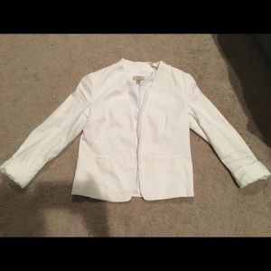 Size 0, LOFT white jacket blazer